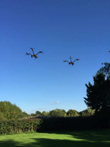 Our Drones in Flight